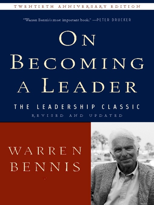 Title details for On Becoming a Leader by Warren G. Bennis - Wait list